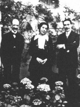 juan ramón jimenez, maria lejarraga y gregorio martinez sierra